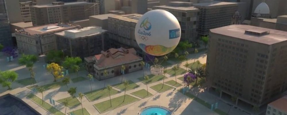 Panoramic balloon will be one of the attractions on the Olympic boulevard